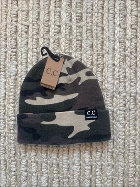 CC Original Unisex Camouflage Beanie Hat